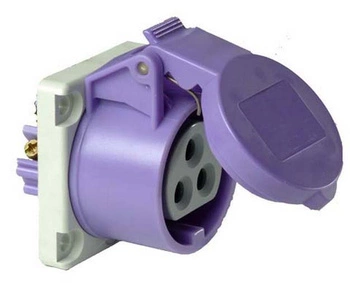 Gniazdo tablicowe jednofazowe 16A 3B 24V PCE 363 