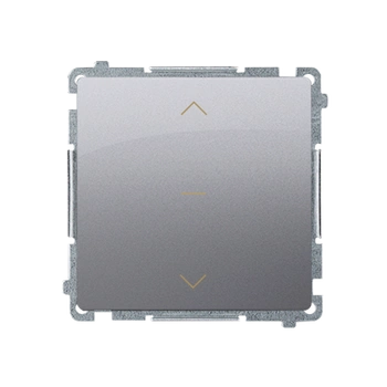 Wyłacznik żaluzjowy trójpozycyjny 1-0-2 stal inox Basic BMZW1K.01/21 Kontakt-Simon