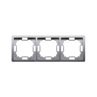 Ramka 3-krotna stal inox Basic BMR3/11 Kontakt-Simon
