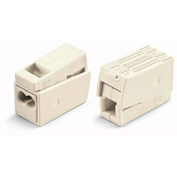 Szybkozłączka oświetleniowa 2x 1-2,5mm biała Wago 224-112