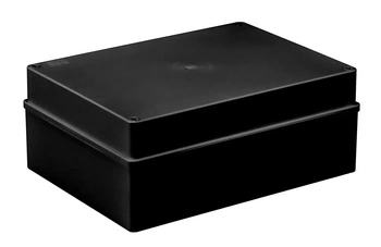 Puszka natynkowa hermetyczna czarna IP65 300 x 220 x 120mm Pawbol S-BOX 616C