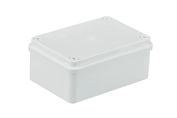 Puszka natynkowa hermetyczna biała bez dławików IP65 120x80x50 S-BOX 216B Pawbol