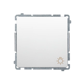 Przycisk światło biały Basic BMS1.01/11 Kontakt-Simon