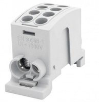 Zacisk HLK 100A-2 (1x25,1x16 / 1x25,1x16) - szary F2.0357