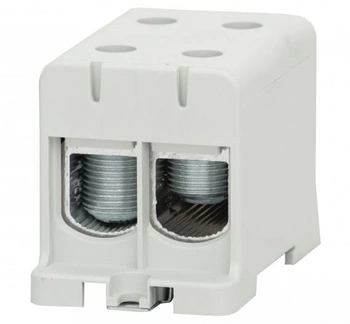 Złącze szynowe 2-torowa 2 x 2 x 240mm? szara ZU f-Elektro F2.0304