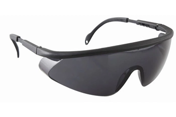 Okulary ochronne przyciemnione szkła PC z regulacją Hogert HT5K001