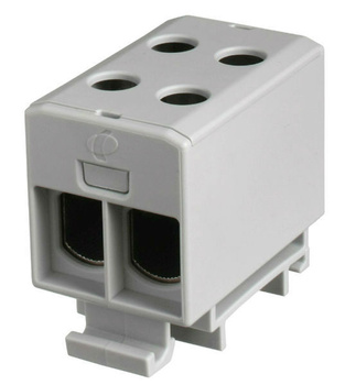 Złączka szynowa podwójna szara 2 x 1.5-50mm Morek MAA2050A10