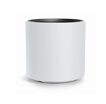 Doniczka okrągła z wkładem biała HEOS DBHER400-S433