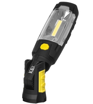 Oprawa warsztatowa akumulatorowa LED COB 3W 2,6Ah Li-Ion powerbank hak magnes W-98525