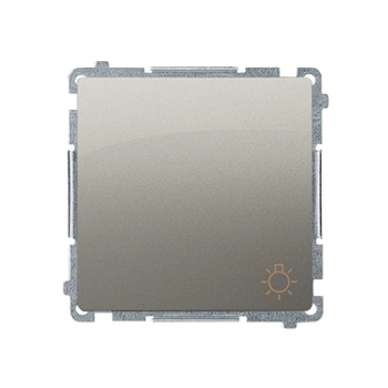 Przycisk światło satynowy Basic BMS1.01/29 Kontakt-Simon