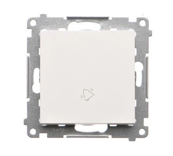 Przycisk dzwonek biały mat Simon 55 TD1.01/111 Kontakt-Simon