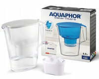 Dzbanek filtrujący do wody biały Time 2.5 L +wkł. Maxfor Plus Aquaphor