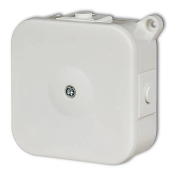 Puszka natynkowa hermetyczna IP42 biała z wkładem PO-75 Karlik PHS-1