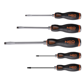 Zestaw wkrętaków do pobijania stal S2 NEO 04-240 5szt.
