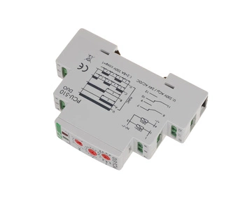 Przekaźnik czasowy wielofunkcyjny 2P 8A 0,1sek-576h 230V AC, 24V AC/DC F&F PCU-510DUO
