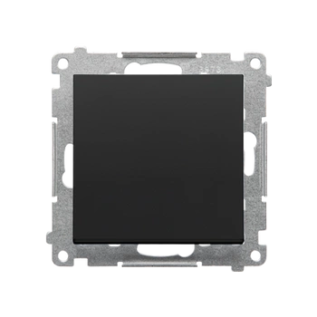 Wyłącznik jednobiegunowy czarny mat Simon 55 TW1.01/149 Kontakt-Simon