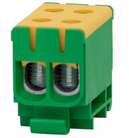 Złączka szynowa 2-torowa 2 x 2 x 50mm2  Al/Cu żółto zielona F-Elektro F2.0296