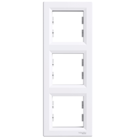 Ramka 3-krotna pionowa biała Asfora EPH5810321 Schneider