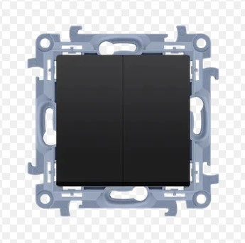 Wyłącznik świecznikowy czarny mat SIMON 10 CW5C.01/49 Kontakt-Simon