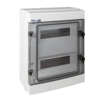 Rozdzielnia natynkowa hermetyczna modułowa 2 x 12-mod IP65 RH 36.24