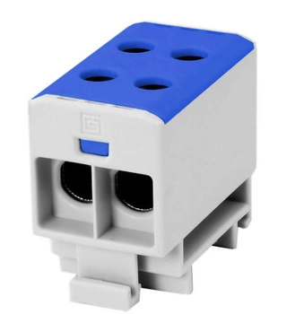 Złączka szynowa podwójna niebieski 2 x 2,5-35mm Morek MAA2035B10