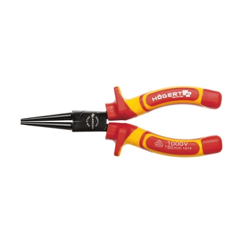 Szczypce okrągłe izolowane 1000V 160mm Hogert HT1P928