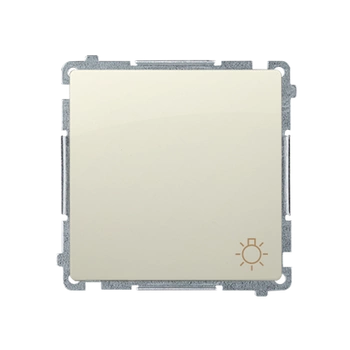 Przycisk światło biały Basic BMS1.01/12 Kontakt-Simon