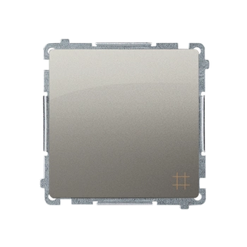 Wyłacznik krzyżowy satynowy Basic BMW7.01/29 Kontakt-Simon