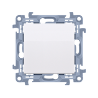 Przycisk pojedynczy biały SIMON 10 CP1.01/11 Kontakt-Simon