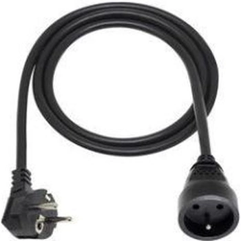 Przedłużacz 1-gniazdo z/u czarny 3m OMY 3x1mm Elgotech EPS-103-2