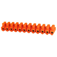 Listwa zaciskowa gwintowa 12-torowa 10mm pomarańczowa LTF 12-10 Simet 21512108