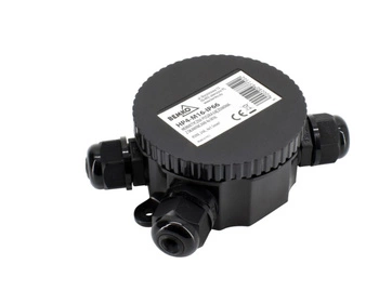 Puszka natynkowa hermetycza z dławicami IP66 Bemko E04-HP4-M16-IP66