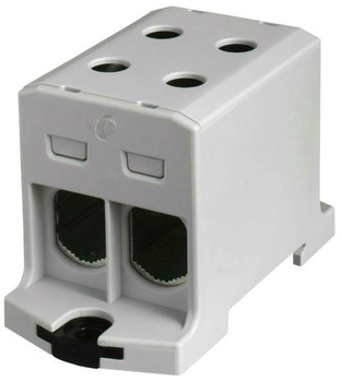 Złączka szynowa podwójna szara 2 x 6-95mm Morek MAA2150A10