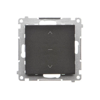 Przycisk żaluzjowy czarny mat Simon 55 TZP1K.01/149 Kontakt-Simon