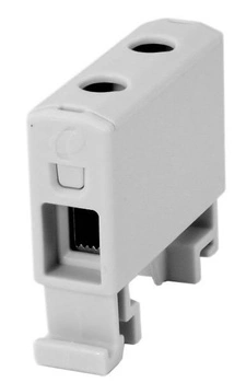 Złączka szynowa szary 1,5-16mm Morek MAA1016A10