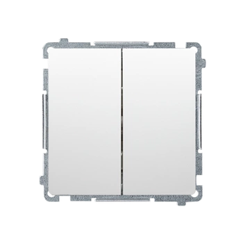 Wyłącznik świecznikowy biały Basic BMW5.01/11 Kontakt-Simon