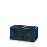 Donica antracytowa na kółkach Sierra Case Beton Effect DSI600E-S433