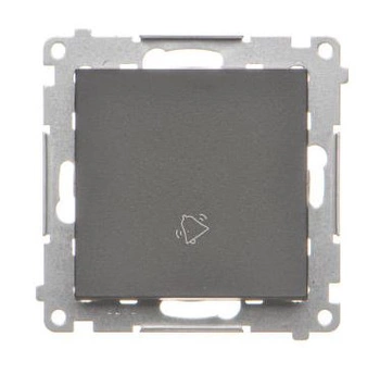 Przycisk dzwonek czarny mat Simon 55 TD1.01/149 Kontakt-Simon