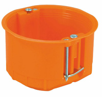 Puszka podtynkowa płytka regips 60mm pomarańczowa P60KF Simet 31040008