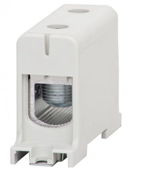 Złączka szynowa 1-torowa 35mm2 - 150mm2  Al/Cu szara ZU F-Elektro F2.0286