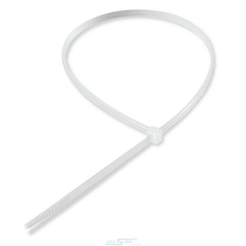 Opaska zaciskowa trytytki 4,3mm x 400mm neutralny mocne miękkie CT4,3X400W