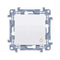 Przycisk światło biały SIMON 10 CS1.01/11 Kontakt-Simon
