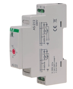 Automat schodowy 16A 0,5-10min 230V AC F&F AS-212