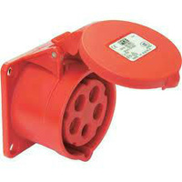 Gniazdo siłowe tablicowe 32A/5B 400V IP44 PCE 325-6