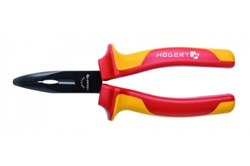 Szczypce wydłużone wygięte izolowane 1000V 160mm Hogert HT1P919