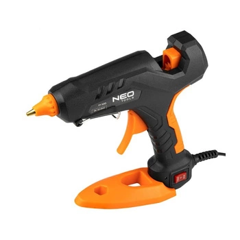 Pistolet klejowy 11 mm 60/100W 12 wkładów klejowych 3 ochraniacze palców NEO 17-100