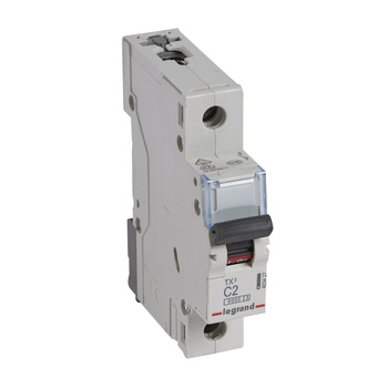 Wyłącznik nadprądowy 1P C 2A TX3 Legrand 403427 
