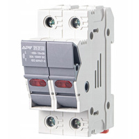 Rozłącznik bezpiecznikowy 32A 10 x 38mm 2P 1000V DC  APV-SPB-2P