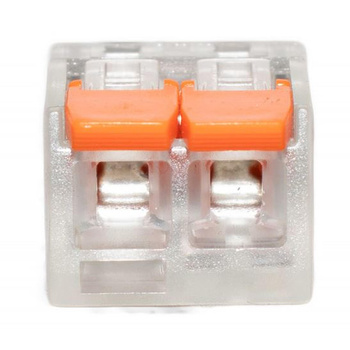 Szybkozłączka uniwersalna linka - drut 2 x 0,14-4mm2 - F-elektro F2.0275