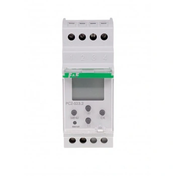 Zegar sterujący cyfrowy 16A impulsowy (szkolny) F&F PCZ-523